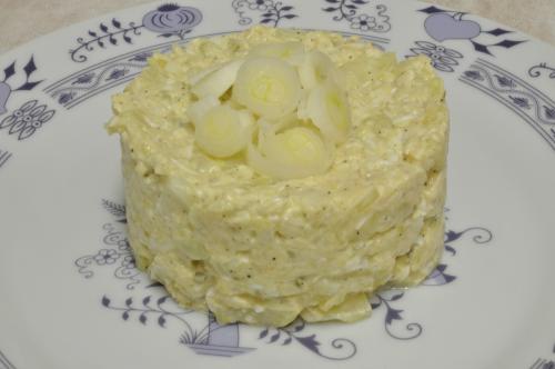 Jak uvařit bramborový salát s vejci ? Snadné recept, připravený za 30 - 45 minut